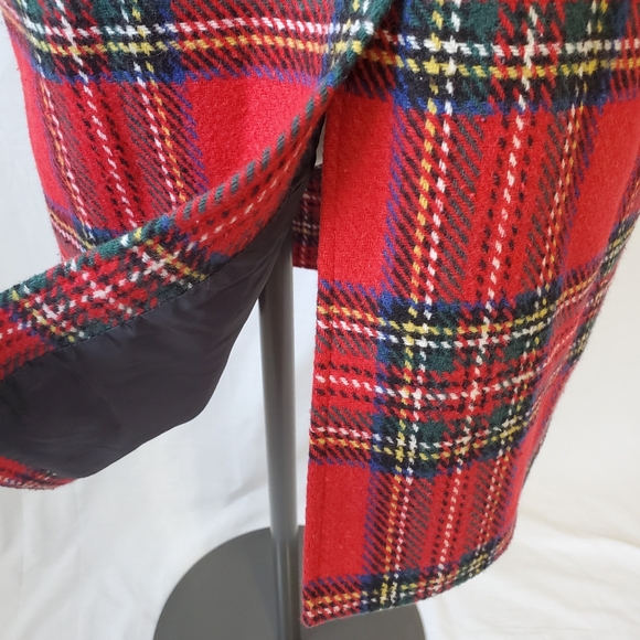 Coco + Carmen Red Plaid Coat - Picture 2 of 11